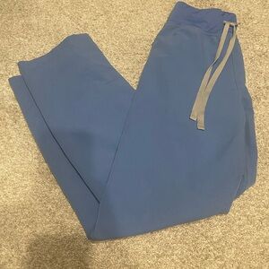 Figs Livingston High Waisted Ceil Blue XSP